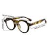 Vintage Round Glasses Men Fashion Tortoiseshell Rim Optical Frames Women New Trendy Retro Blue Light Blocking Eyeglasses