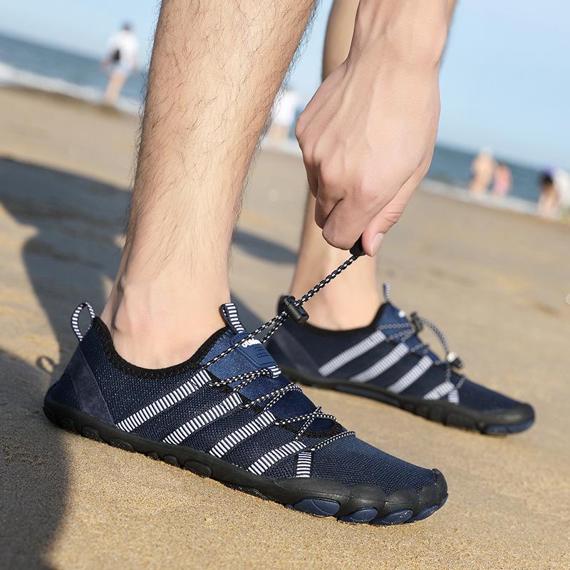 Sleeve Feet Couple Beach Swimming Shoes Travel Fishing Yoga Men's Shoes Breathable Five-finger Outdoor Sports Creek Shoes