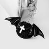 Lovely And Edgy Bat Wing Keychain With Soft Pendant Ideal For Decorating Bags Keys Or Personalize Belongings
