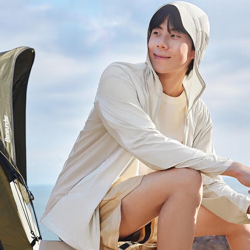 Beneunder Men s Ultralight UV Protection Sun Jacket TS40724 XL