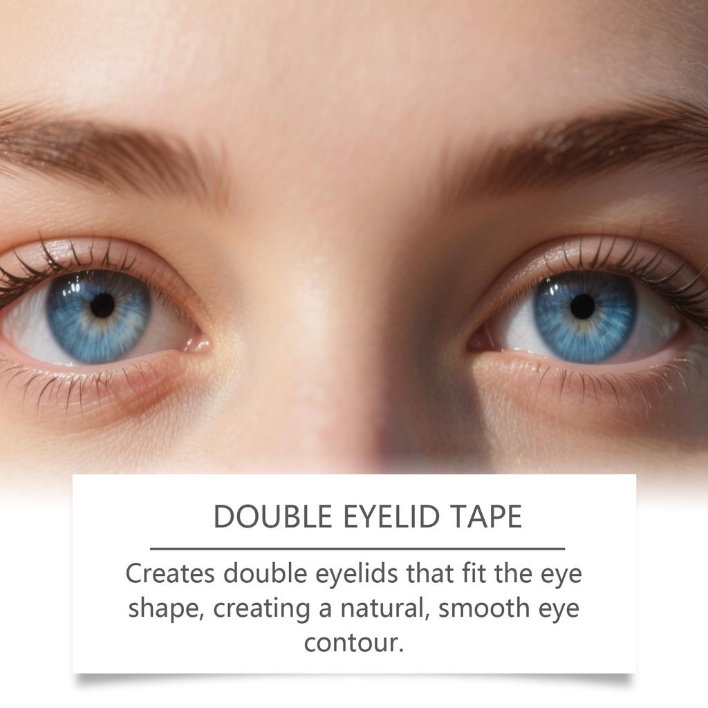 Double Eyelid Stickers Are Firm And Natural. The Eyelid Lifting Strips Clearly Outline The Eye And Create Double Eyelids That Fit The Eye Shape.