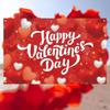 Celebrate Valentine's Day Photography Backdrop Happy Valentine's Day Banner  Photography Props