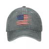American Flag Vintage Baseball Cap Golf Hat Genuine Luxury Caps Visor Rave Womens  Unisexs