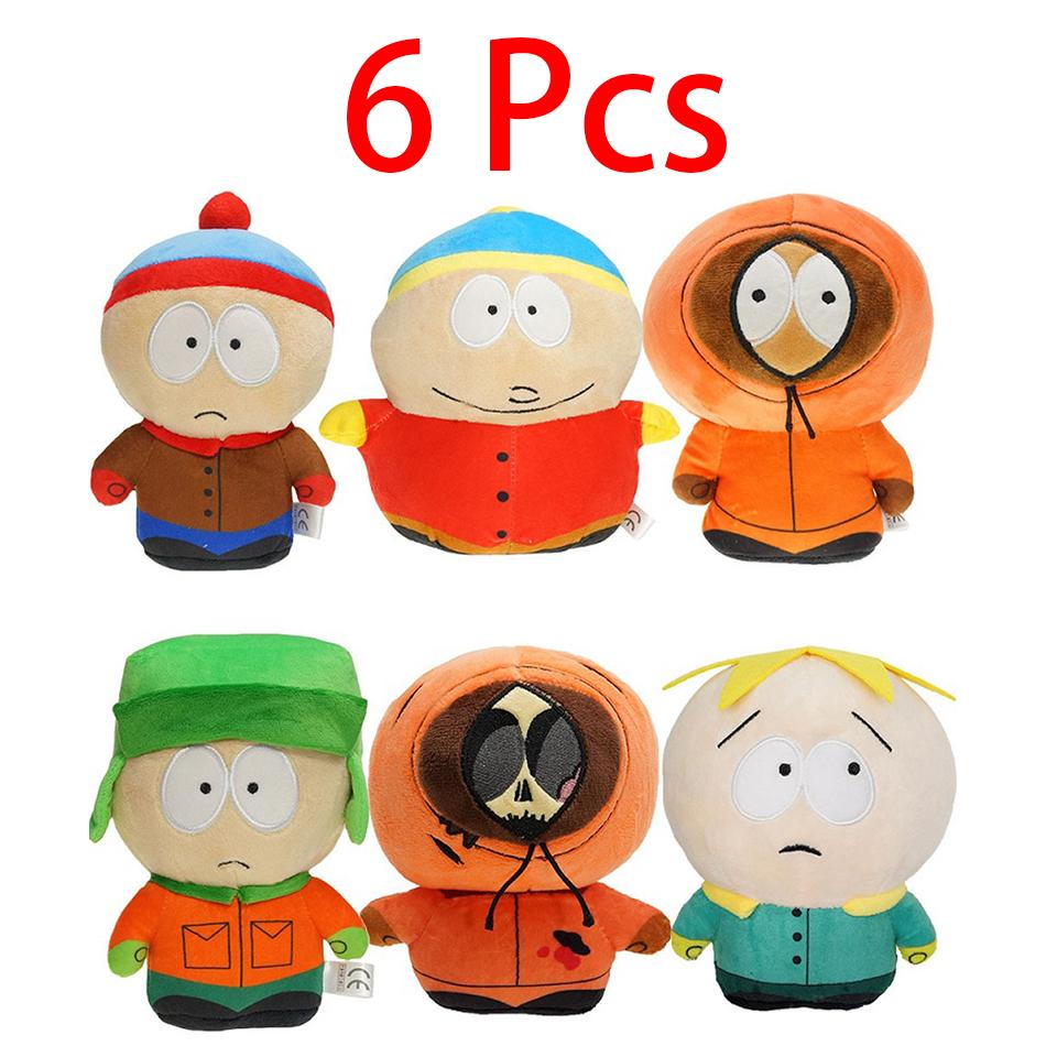 Hot South Park Toy Cartoon Plush Dolls Stan Marsh Kyle Browski Eric Theodore Cartman Plush Pillow Toy Children'S Birthday Gift