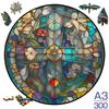 Non-Toxic Moon A3/A4/A5 Size Wood Jigsaw Puzzle With For Adults Children Not Common Shape A Gifts For Parent-Child Games And Family Fu