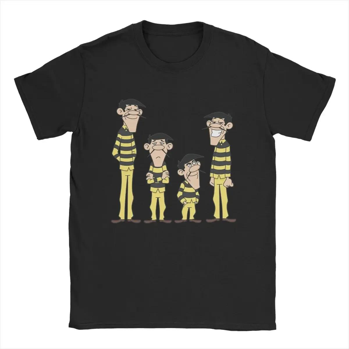 

Далтоны Лаки Люк Мужская футболка Новинка Футболки Короткий рукав Круглый вырез Футболки 100% Хлопок Новое поступление Одежда#Цвет(1) XXXXXL