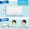 Reck Japan-made non-woven fabric mask refreshing fit (individually packaged) / wide rubber JIS standard compliant National Industry Association VFE 99