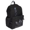 Adidas Originals Casual Versatile Sports Recycled Polyester Backpack Unisex Backpack Black Multicolor IX6824
