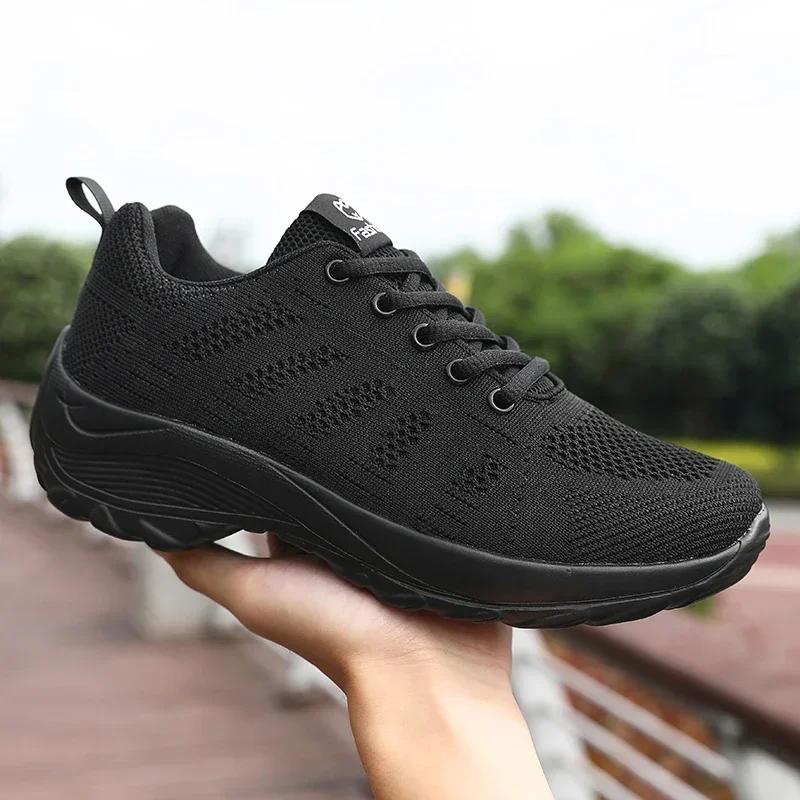 Damen Mesh Sportschuhe Leicht Atmungsaktiv Lässige LaufschuheOutdoor Täglicher Sport Langlebig Neue Mode Lässige Schuhe