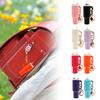 8Pcs Flower Keychain Pendant Wear Resistant Not Easy to Fade Ice Bucket Cup Keychain with Detachable Lid for Storaging Coin Pill