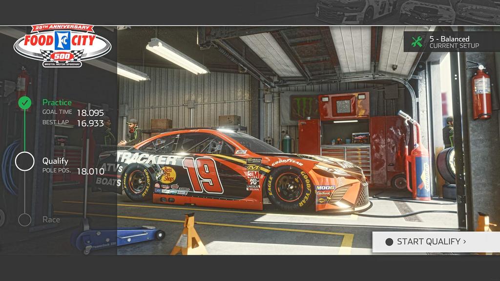 NASCAR Heat 4 North PS4 (Import Version America) -