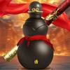 900ml Gourd Water Bottle Handheld Chinese Retro Drinking Gourd Cup Unique Leakproof Travel Water Kettle for Wu Kong Game Fan