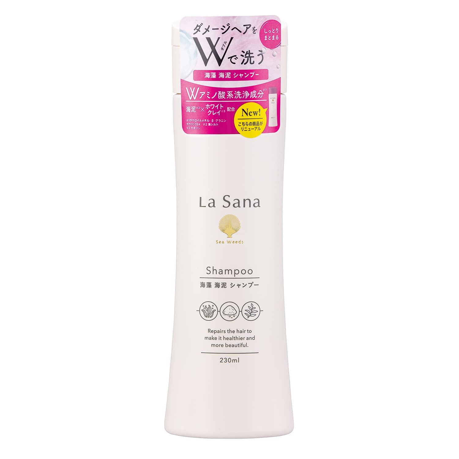 

Lasana Seaweed Sea Mud Shampoo 230ml Sweet and sour rosehip scent