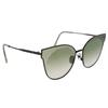BOTTEGAVENETA Intrecciato Sunglasses Brown Metallic/plastic Unisex Used