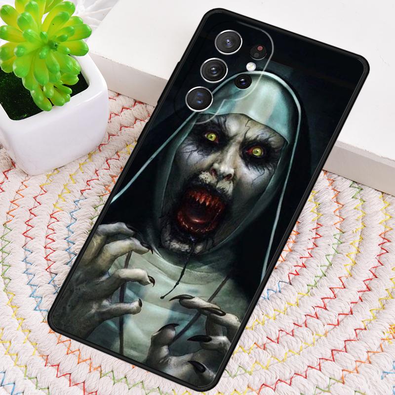 The Nun Valak Horror TPU Phone Case For Samsung Galaxy Note 10 Pro S26 S25 S24 S23 S22 Ultra Plus S21 FE S20 Shockproof Cover
