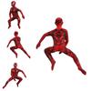 Atemberaubender Kinder Venom Carnage Jumpsuit Rot Ganzkörperkostüm Anzug Für Halloween Cos Performance