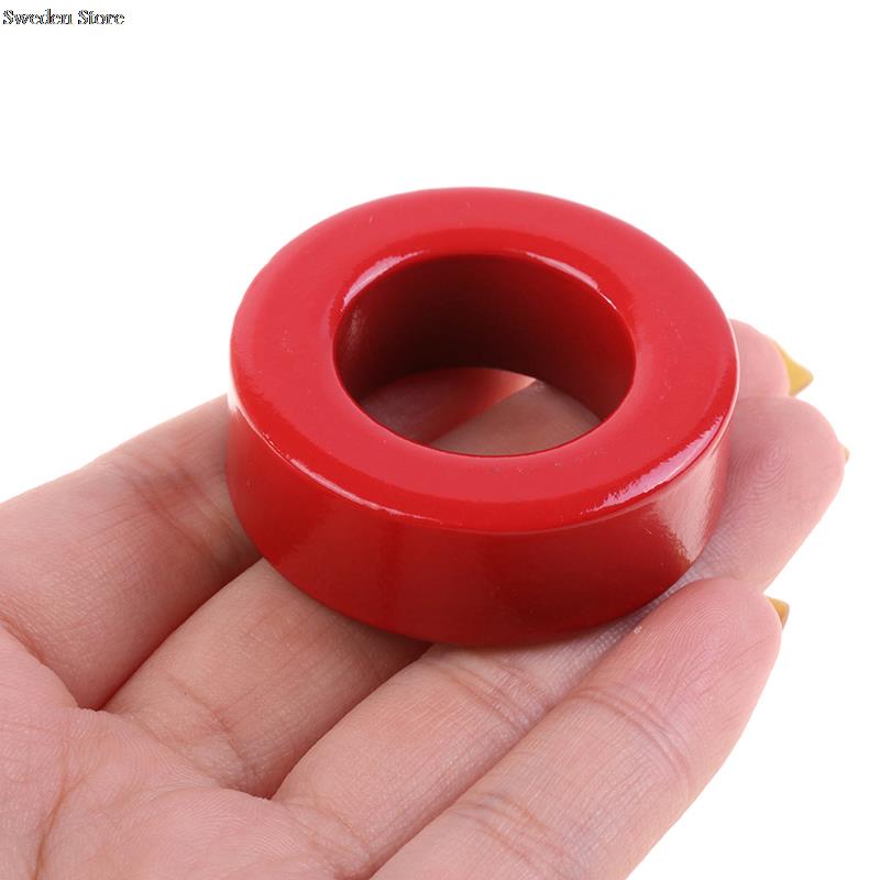 T130-2/T200-2/T157-2 Iron Ferrite Toroid Cores 51*32*14mm/40*24*14.5 Mm For Inductors Iron Powder Core Red Ring Low Permeability
