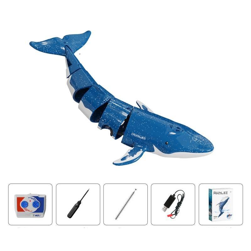 Control Whale Remote Simulation Water Boat Summer Electric Children Toy Dive Can