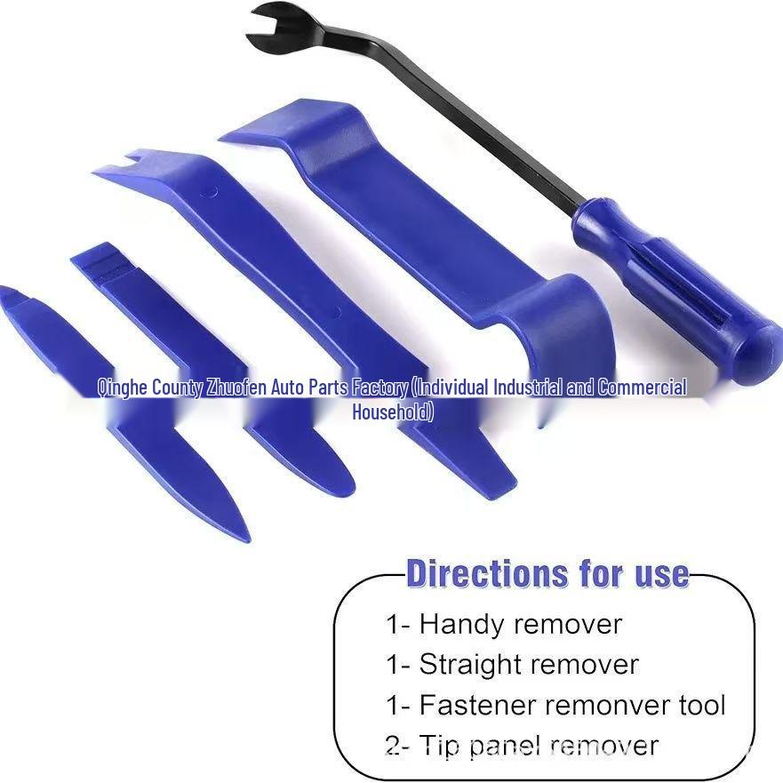 12-in-1 Car Interior Trim Removal Tool Set for Audio, Bumpers, and Dashboards