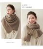 Women's 100% Pure Cashmere Scarf - Warm, Versatile, Solid Color Knit for Autumn & Winter