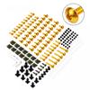 190PCS Motorcycle Windscreen Fairing Bolts Fastener Clip Screws Kit For SUZUKI GSXR 600 750 1000 K1 K2 K3 K4 K5 K6 K7 K8 K9 K10