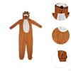 Christmas Deer Costume Dress Up Cosplay Pajamas for Birthday Gift Celebrations