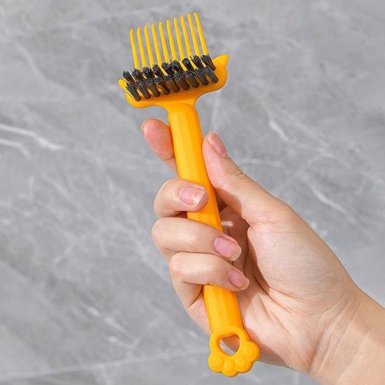 1/2/3/4Pcs Hair Brush Cleaner with Cat Paw Handle Double-sided Airbag Tool Portable Home Massage Comb Cleaning