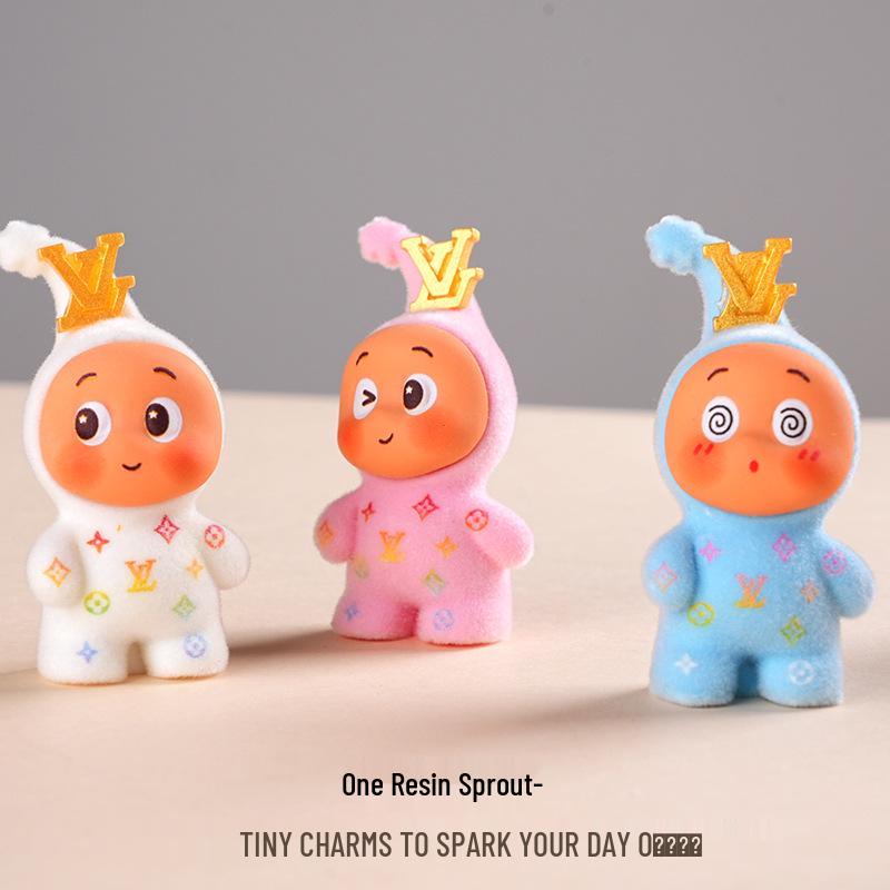 2025 Double Pop Resin Trendy Figurines - Large Star Man Desktop Ornaments