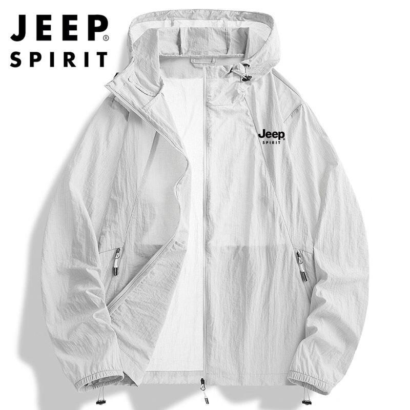JEEP SPIRIT Unisex UPF50+ Sun Protection Hooded Jacket 3XL