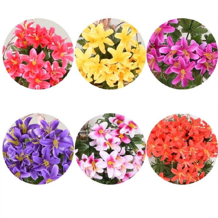 Artificial Hanging Flower 90cm for Wedding Home Wall Garden Yard Porch Patio Realistic Hanging Vine Plant Drooping Plant