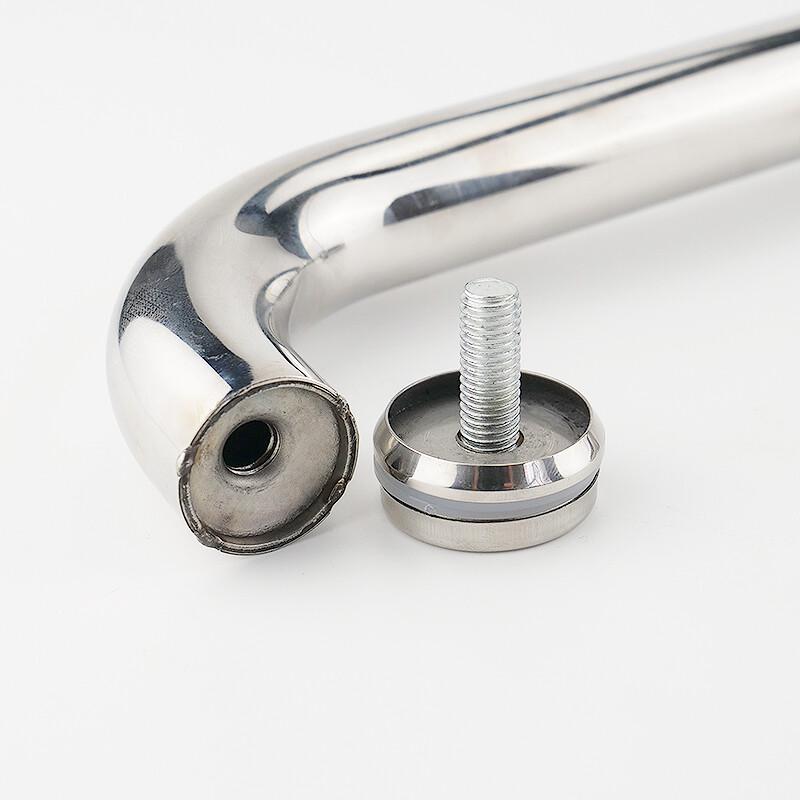 Haistick 304 Stainless Steel L-Shape Glass Door Handle