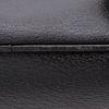 GUCCI Bamboo Backpack Daypack Old Gucci black Suede Women Used