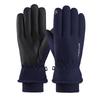 Men's Waterproof Winter Motorcycle Gloves: Thick, Warm, Velvet-Lined for Outdoor Skiing
