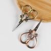 Antique Hand Sewing Cross Stitch Embroidery Scissors Stainless Steel Small Sharp Household Thread Head Craft Paper Cut Scissors