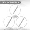 15PCS/Boxed Knurled Needle Lightweight Snag Repair Needle  for Woven Fabric Cloth