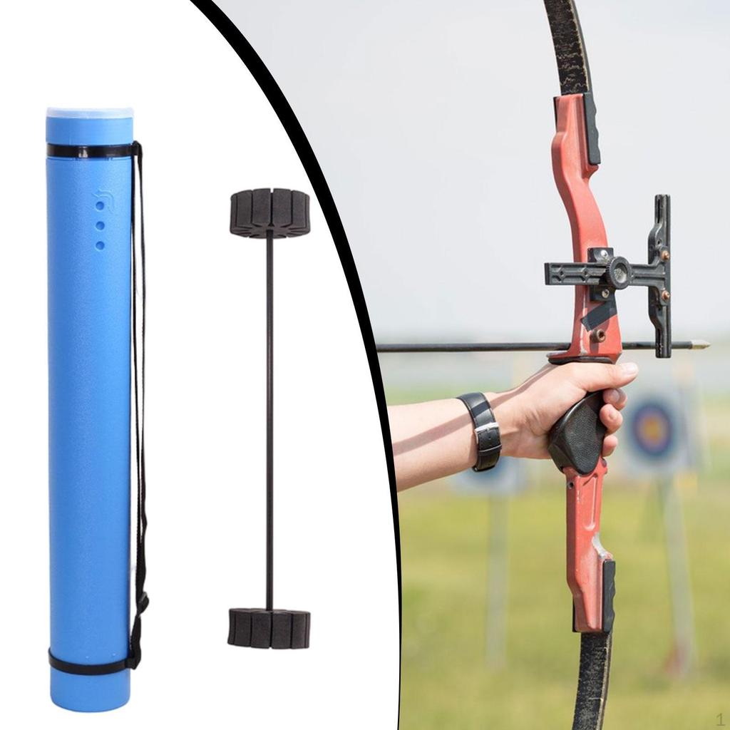Arrow Case Archery Portable Extendable Outdoor Lightweight for Adults Holder black