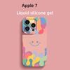 Kolorowa uśmiechnięta twarz odpowiednia dla Apple 15/14/13 minimalistyczne etui na iPhone 12pro odporne na upadki 7/8P
