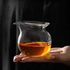 Japanese Hammer Pattern Fukubukuro Glass Tea Pitcher Fair Cup Chahai Kungfu Tea Set Accessories Home Pourer Glass Creamer Pot
