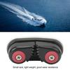 Aluminum Alloy Boat Clam Cleat Flared Cable Fast Entry Cam Cleat Black Marine Rope Clamp for Sailng