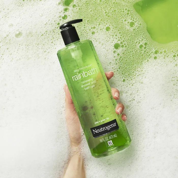 Neutrogena Rainbath Fair & Green Tea Body Wash 473mlx2