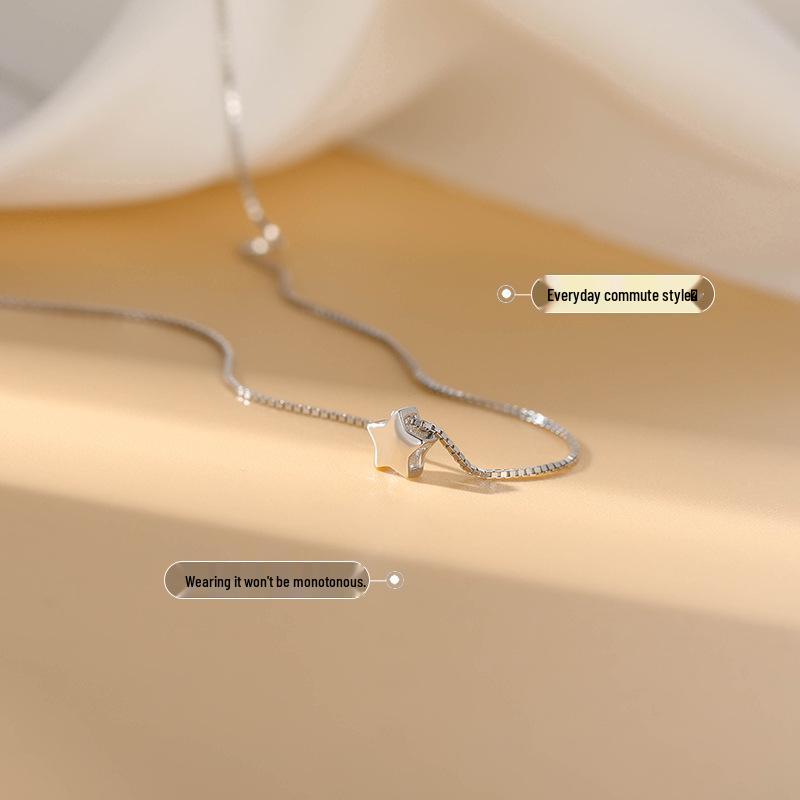 Elegant Mini Star Necklace for Women - Versatile, Fashionable, and Exquisite Clavicle Chain