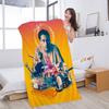 Canserbero Pop Music Singer Star Beach Towel Colorful Bath Towels for Girl Microfiber Quick Dry Sand Free Beach Yoga Spa