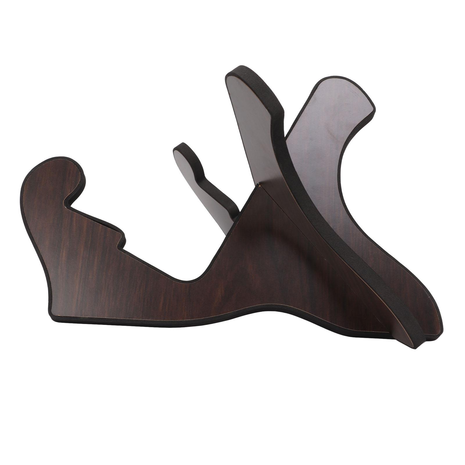 

Подставка для гитары деревянная съемная сборная скоба X-образная рама портативный держатель струнных инструментов черный чёрный