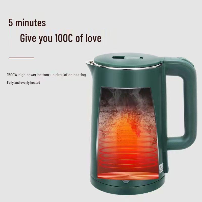 Wanlida Electric Kettle: Large Capacity, Anti-Scald, Auto Power-Off for Home and Hotel Use