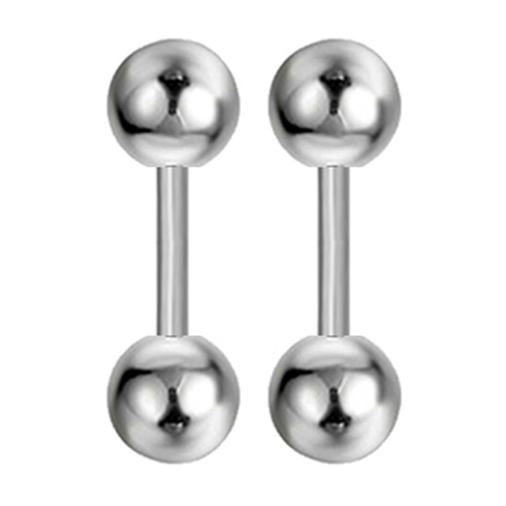 2/5/10Pcs Medical Stainless Steel Labret, Lip Piercing Jewelry Tragus Cartilage Ear Studs Earrings For Women / Men Trend