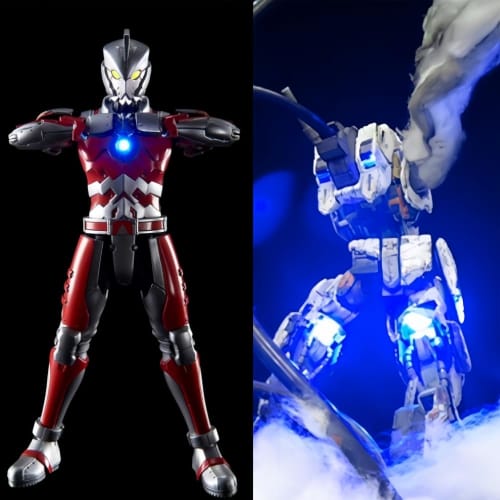 ZOS.UZYAKO Miniature Chip LED Unit, Magnetic Controlled, for Gundam Model Kits, MG, HG, RG, Modification Parts Set, LED Plastic Model Figures (7 Alter