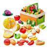 Role Play Simulated Vegetable Toy Simulated Food Kids Kitchen Toy  Cooking Accessories