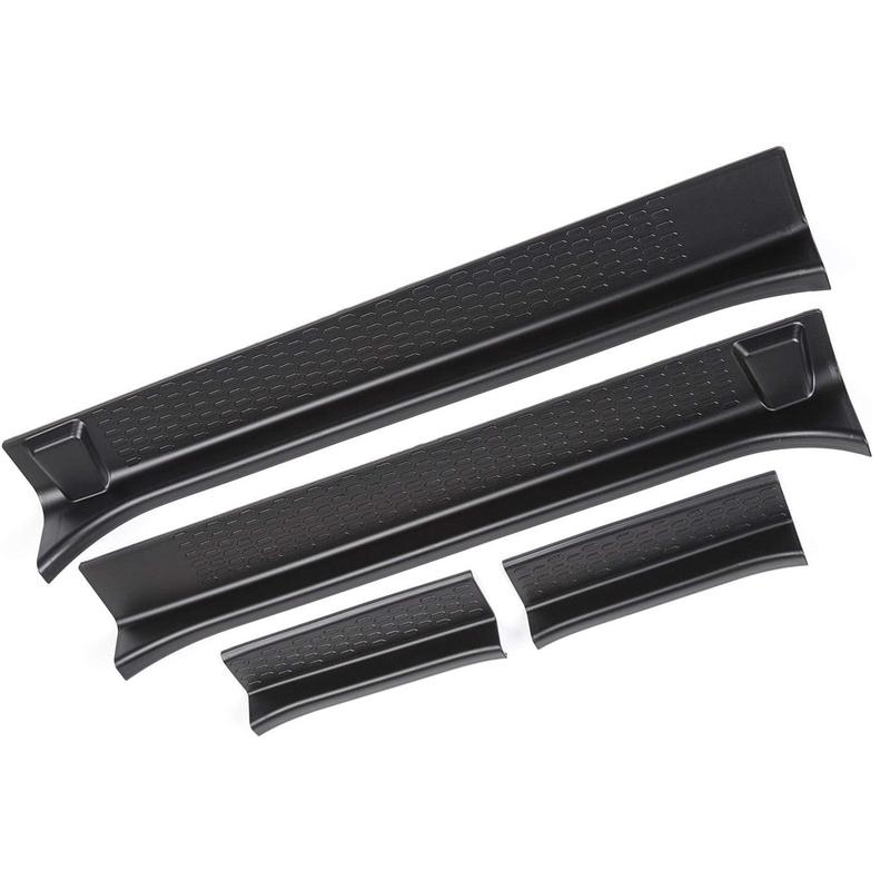Car Door Sill Guards Fit for Jeep Wrangler JL 4-Door 2018- 4Pcs Car Door Sill Entry Guards