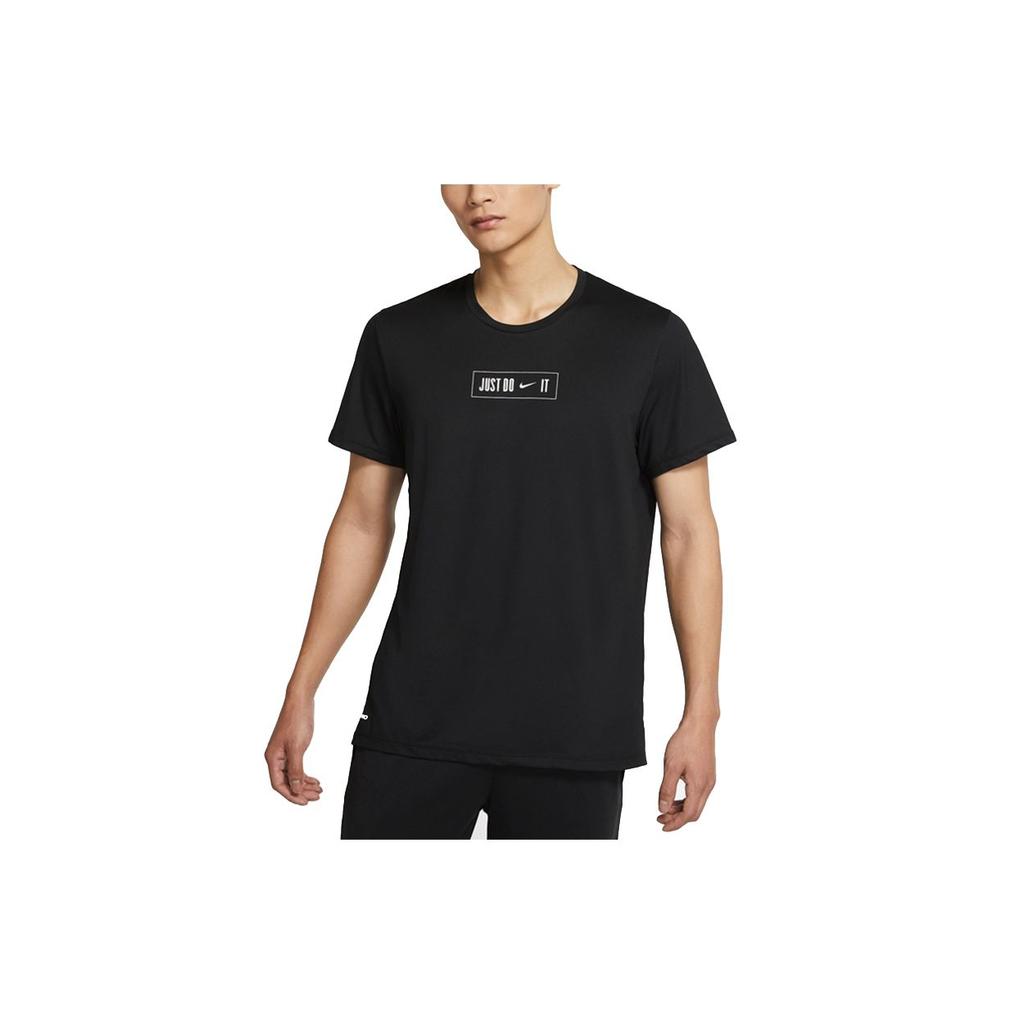 Nike Sport Training Crew Neck Sweat-Wicking T-Shirt Men Tops Black DJ8998-010