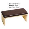Nail Pillow Double-layer Long Lifespan Wood Manicure Arm Rest Cushion for Women